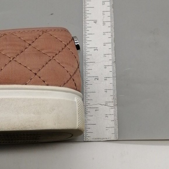 Steve‎ Madden Womens Sneakers Endell Pink Quilted Stretch Slip On Round Toe  7 - Picture 8 of 10